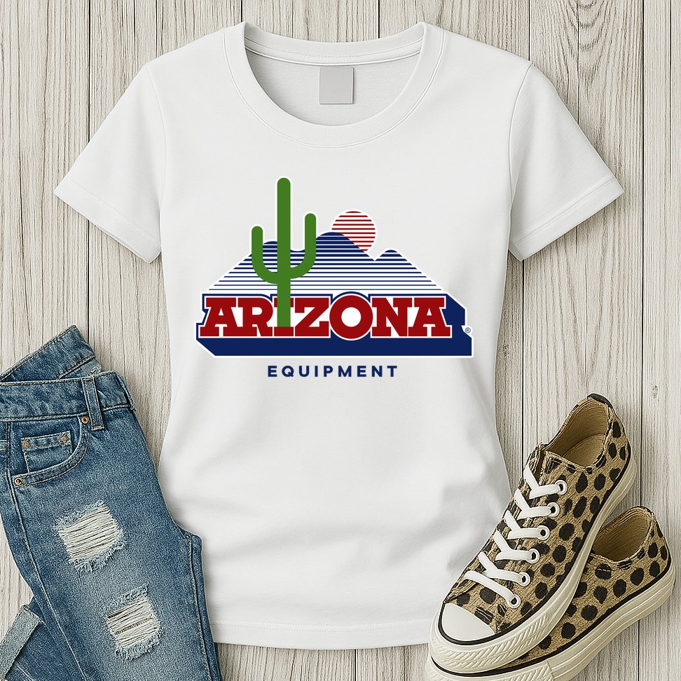 Vault Cactus Arizona Equipment Womens T-Shirt