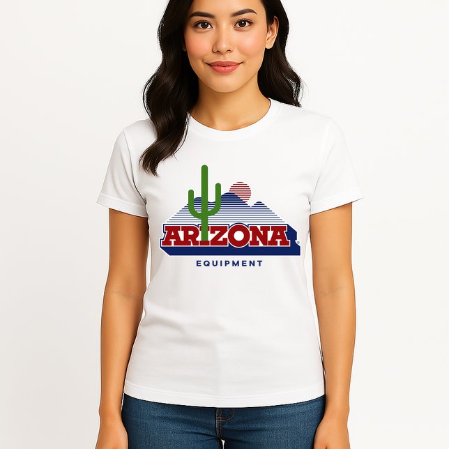 Vault Cactus Arizona Equipment Womens T-Shirt