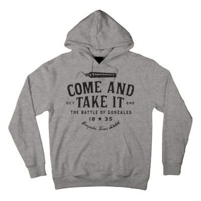 Vintage Come And Take It The Battle Of Gonzales 1835 Tall Hoodie