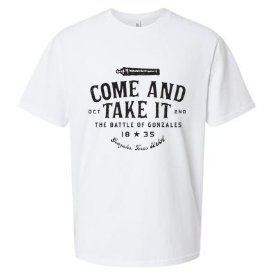 Vintage Come And Take It The Battle Of Gonzales 1835 Sueded Cloud Jersey T-Shirt