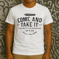Vintage Come And Take It The Battle Of Gonzales 1835 T-Shirt