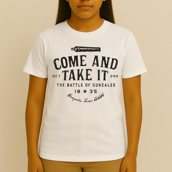 Vintage Come And Take It The Battle Of Gonzales 1835 T-Shirt