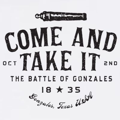 Vintage Come And Take It The Battle Of Gonzales 1835 T-Shirt