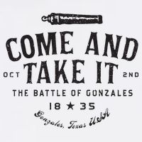 Vintage Come And Take It The Battle Of Gonzales 1835 T-Shirt