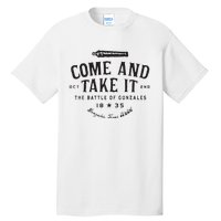 Vintage Come And Take It The Battle Of Gonzales 1835 Tall T-Shirt