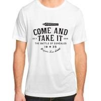 Vintage Come And Take It The Battle Of Gonzales 1835 Adult ChromaSoft Performance T-Shirt