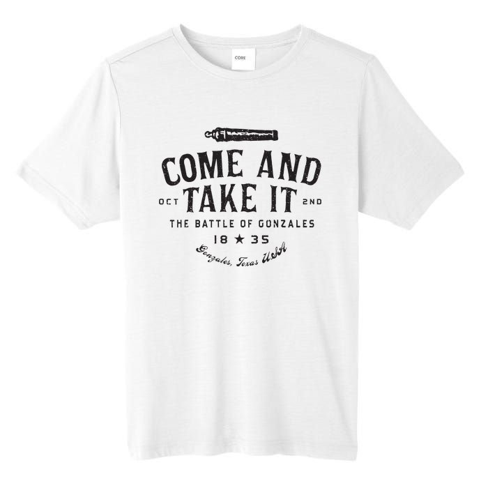 Vintage Come And Take It The Battle Of Gonzales 1835 Tall Fusion ChromaSoft Performance T-Shirt