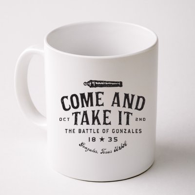 Vintage Come And Take It The Battle Of Gonzales 1835 Mug