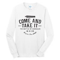 Vintage Come And Take It The Battle Of Gonzales 1835 Tall Long Sleeve T-Shirt