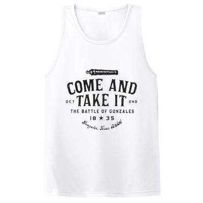 Vintage Come And Take It The Battle Of Gonzales 1835 PosiCharge Competitor Tank
