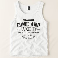 Vintage Come And Take It The Battle Of Gonzales 1835 Tank Top