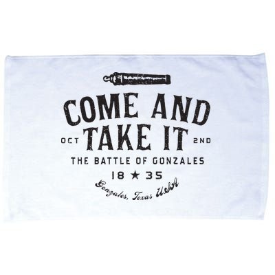 Vintage Come And Take It The Battle Of Gonzales 1835 Microfiber Hand Towel