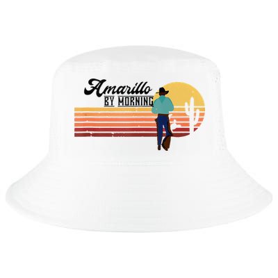 Vintage Cowboy Amarillo By Morning Cactus Western Country Cool Comfort Performance Bucket Hat