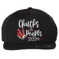 Vintage Chucks And Pearls Kamala 2024 Wool Snapback Cap