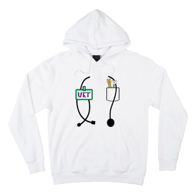 Veterinarian Costume Animal Doctor Vet Hoodie