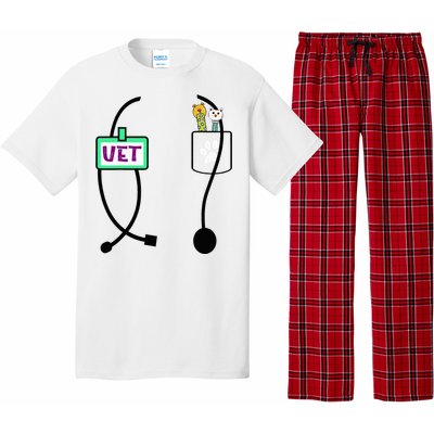 Veterinarian Costume Animal Doctor Vet Pajama Set