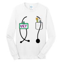 Veterinarian Costume Animal Doctor Vet Tall Long Sleeve T-Shirt