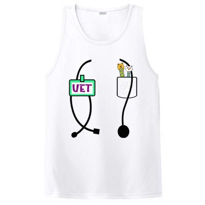 Veterinarian Costume Animal Doctor Vet PosiCharge Competitor Tank