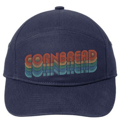 Vintage Cornbread Baking Bread 7-Panel Snapback Hat