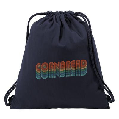 Vintage Cornbread Baking Bread Drawstring Bag