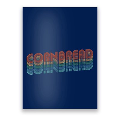 Vintage Cornbread Baking Bread Poster