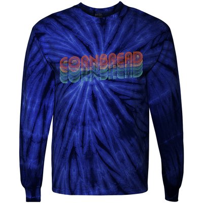 Vintage Cornbread Baking Bread Tie-Dye Long Sleeve Shirt