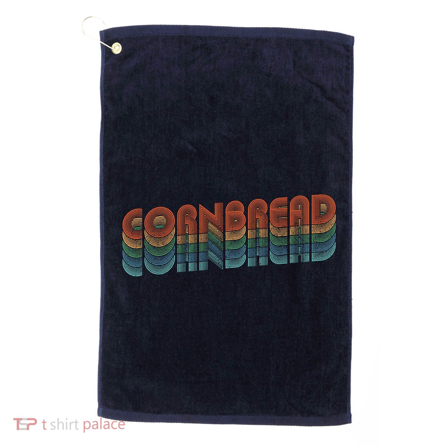 Vintage Cornbread Baking Bread Golf Towel