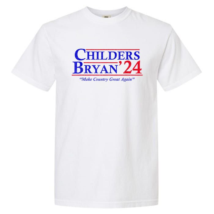 Vintage Childers Bryan 2024 Election Make Country Great Again. Garment-Dyed Heavyweight T-Shirt