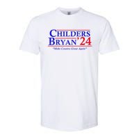 Vintage Childers Bryan 2024 Election Make Country Great Again. Softstyle CVC T-Shirt