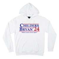 Vintage Childers Bryan 2024 Election Make Country Great Again. Hoodie