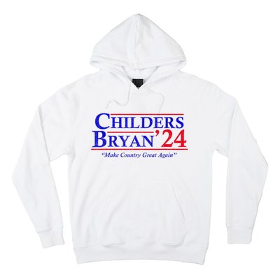 Vintage Childers Bryan 2024 Election Make Country Great Again. Hoodie