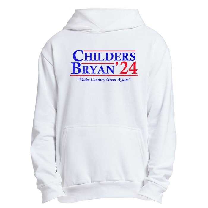 Vintage Childers Bryan 2024 Election Make Country Great Again. Urban Pullover Hoodie