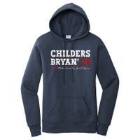 Vintage Childers Bryan 2024 Election Make Country Great Women's Pullover Hoodie