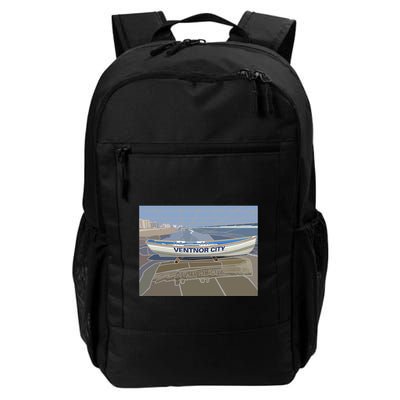 Ventnor City Beach Vista Scene Long Backpack