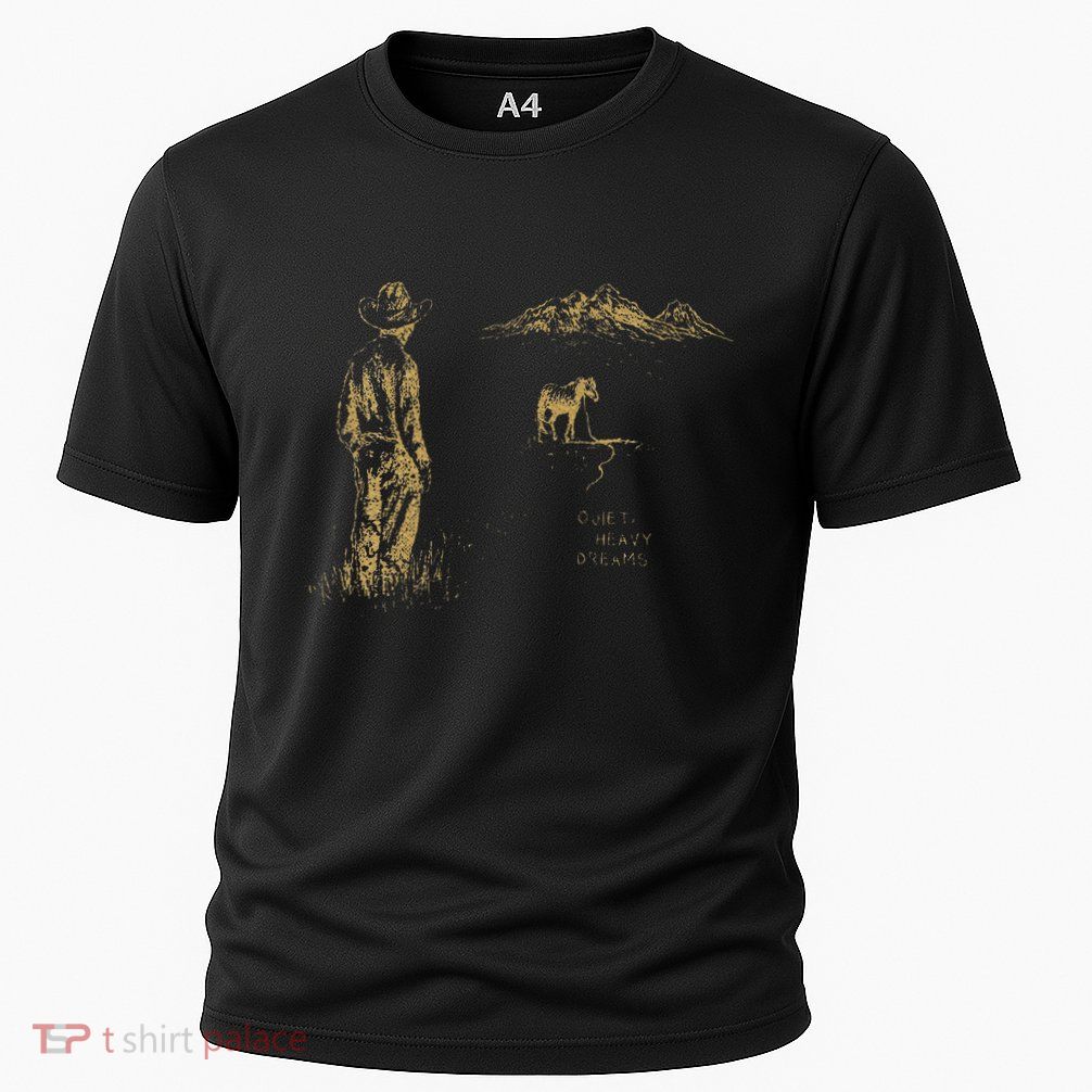 Vintage Cowboy Boots Classic Horseback Lyrics Music Dreams Performance Shirt