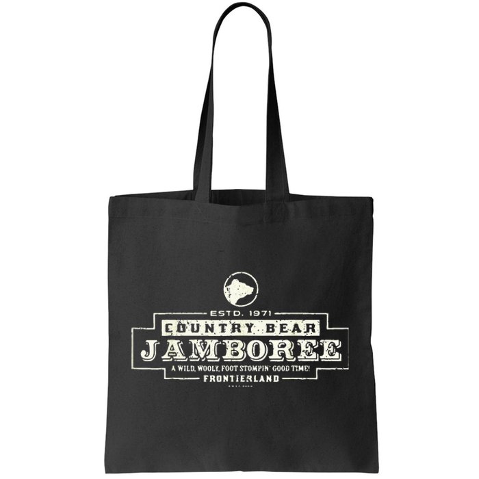 Vintage Classic Bear Jamboree Theme Park Series Tote Bag