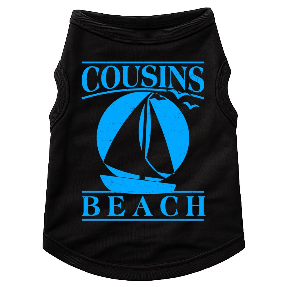 Vintage Cousin Beach Sail Boat Doggie Tank