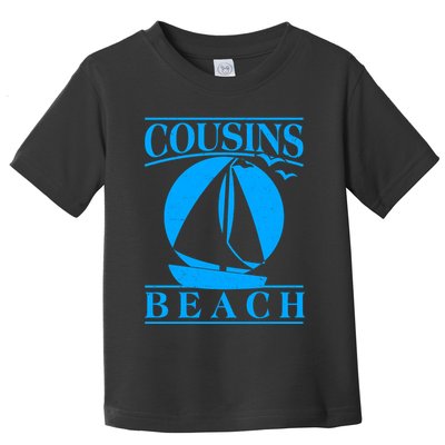 Vintage Cousin Beach Sail Boat Toddler T-Shirt