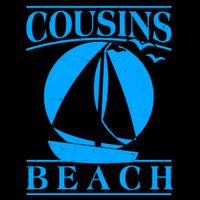 Vintage Cousin Beach Sail Boat Womens T-Shirt