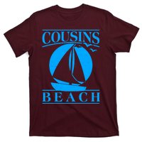 Vintage Cousin Beach Sail Boat T-Shirt