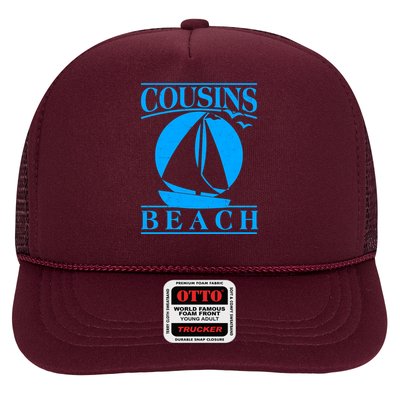 Vintage Cousin Beach Sail Boat Trucker Hat