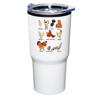 Vintage Chicken Breeds Farm Animals Day Support Local Farmer Tumbler