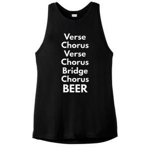 Verse Chorus Bridge Beer Ladies PosiCharge Tri-Blend Wicking Tank