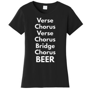 Verse Chorus Bridge Beer Women's T-Shirt