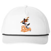 Vintage Cute Birds Classic Art Retro Baltimore Snapback Five-Panel Rope Hat