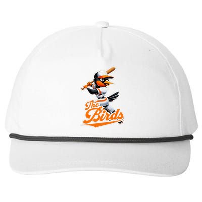 Vintage Cute Birds Classic Art Retro Baltimore Snapback Five-Panel Rope Hat