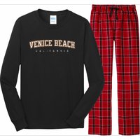 Venice California Beach Souvenir Long Sleeve Pajama Set