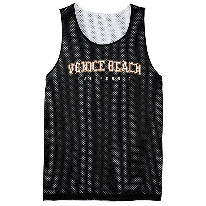 Venice California Beach Souvenir Mesh Reversible Basketball Jersey Tank