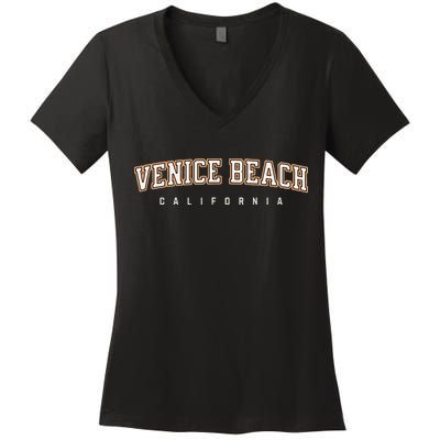Venice California Beach Souvenir Women's V-Neck T-Shirt