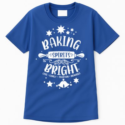 Vintage Christmas Bells Baking Spirit Bright Christmas Great Gift Tall T-Shirt